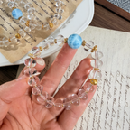 「Santorini」海紋石&白水晶