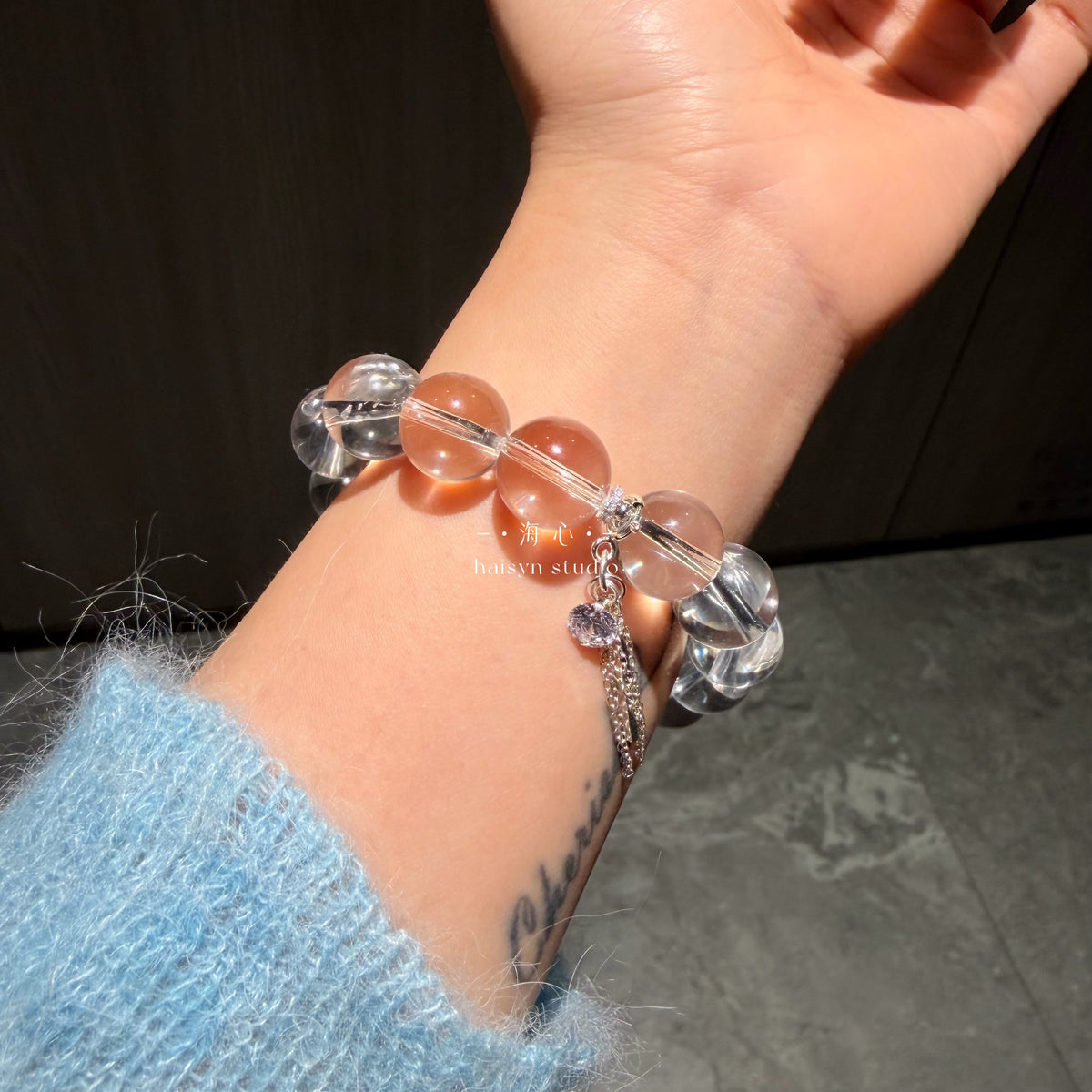 「空山鏡」超淨體白水晶